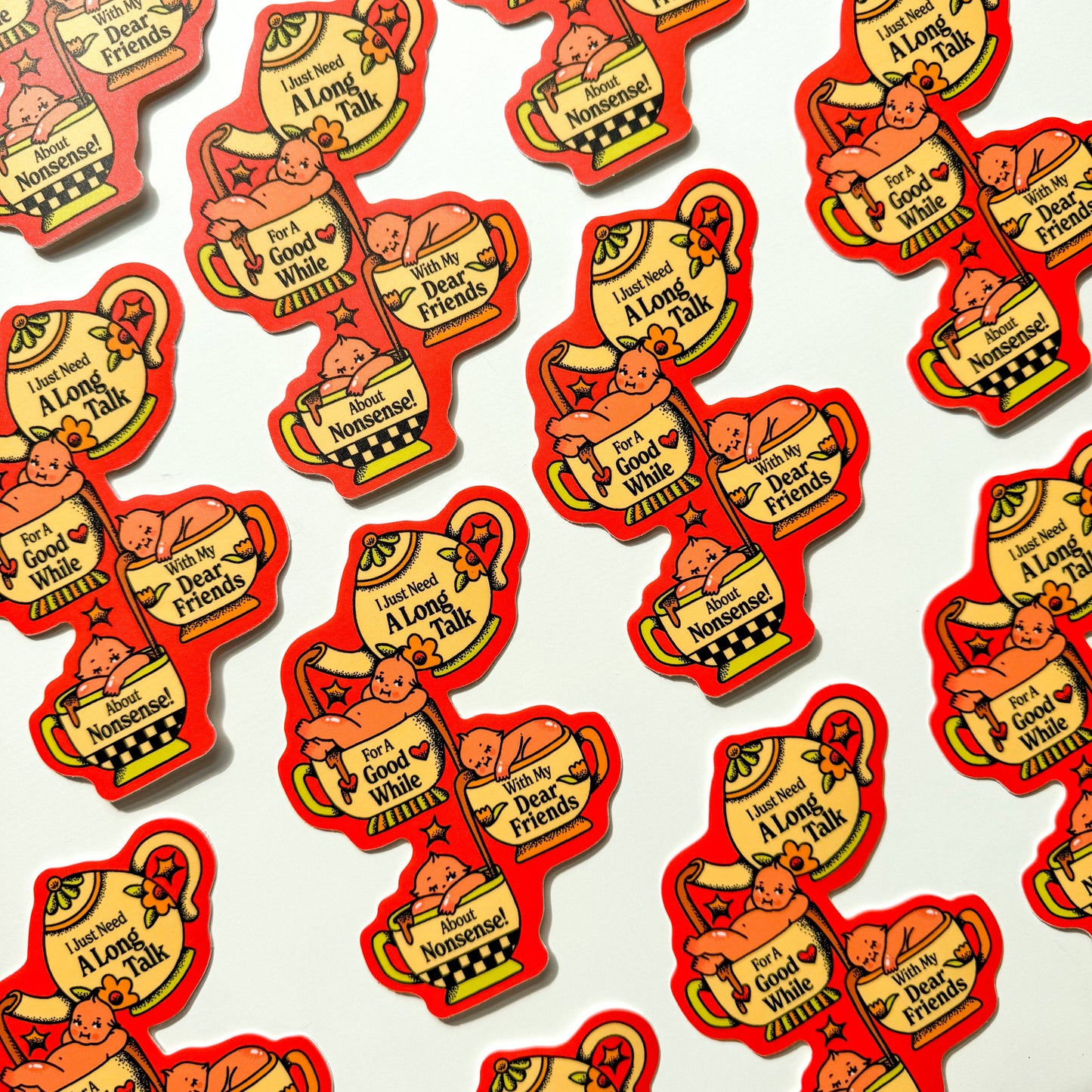 DEAR FRIENDS STICKER