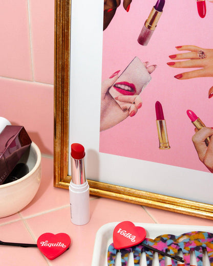 Lip Service Art Print