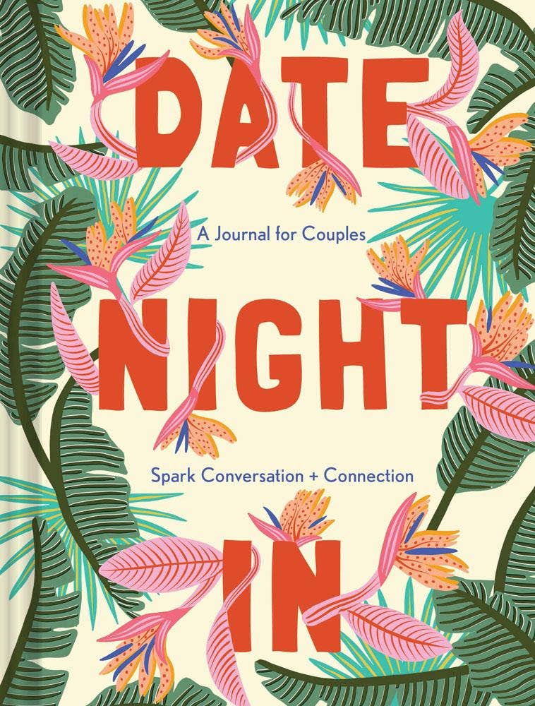 Date Night In couples journal with prompts and activities