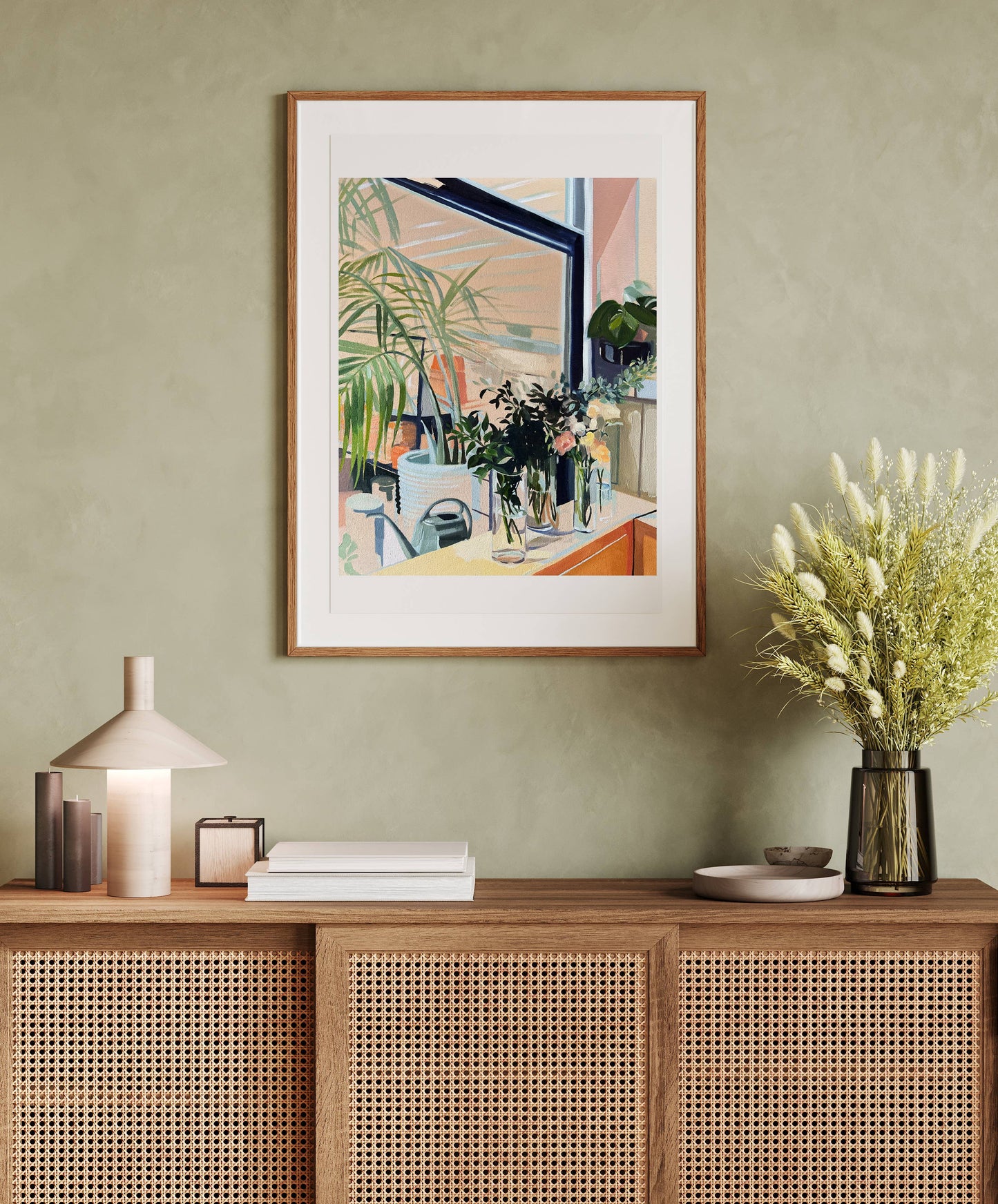 Brooklyn Plant Shop Art Print
