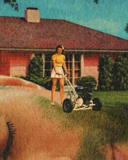 Manscaping Art Print