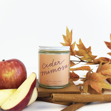Cider Mimosa  Fall Candle
