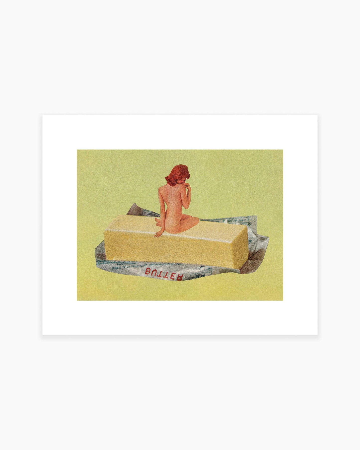 Butter Art Print
