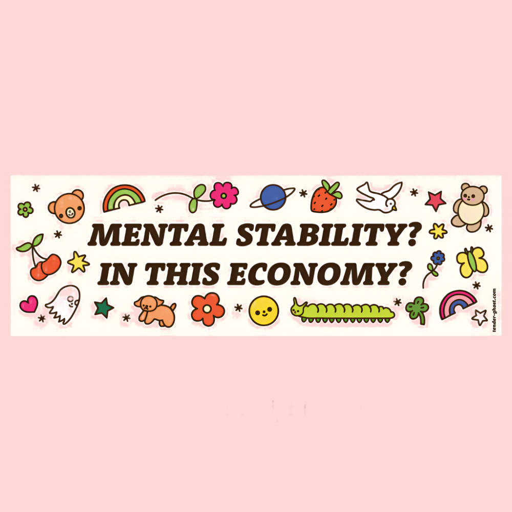 Funny gift shop bumper magnet for sad girls