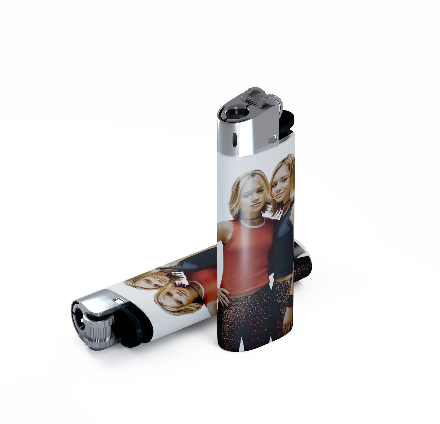 Mary-Kate & Ashley Olsen Twins Matching Hair & Pants Lighter: Lighter Only