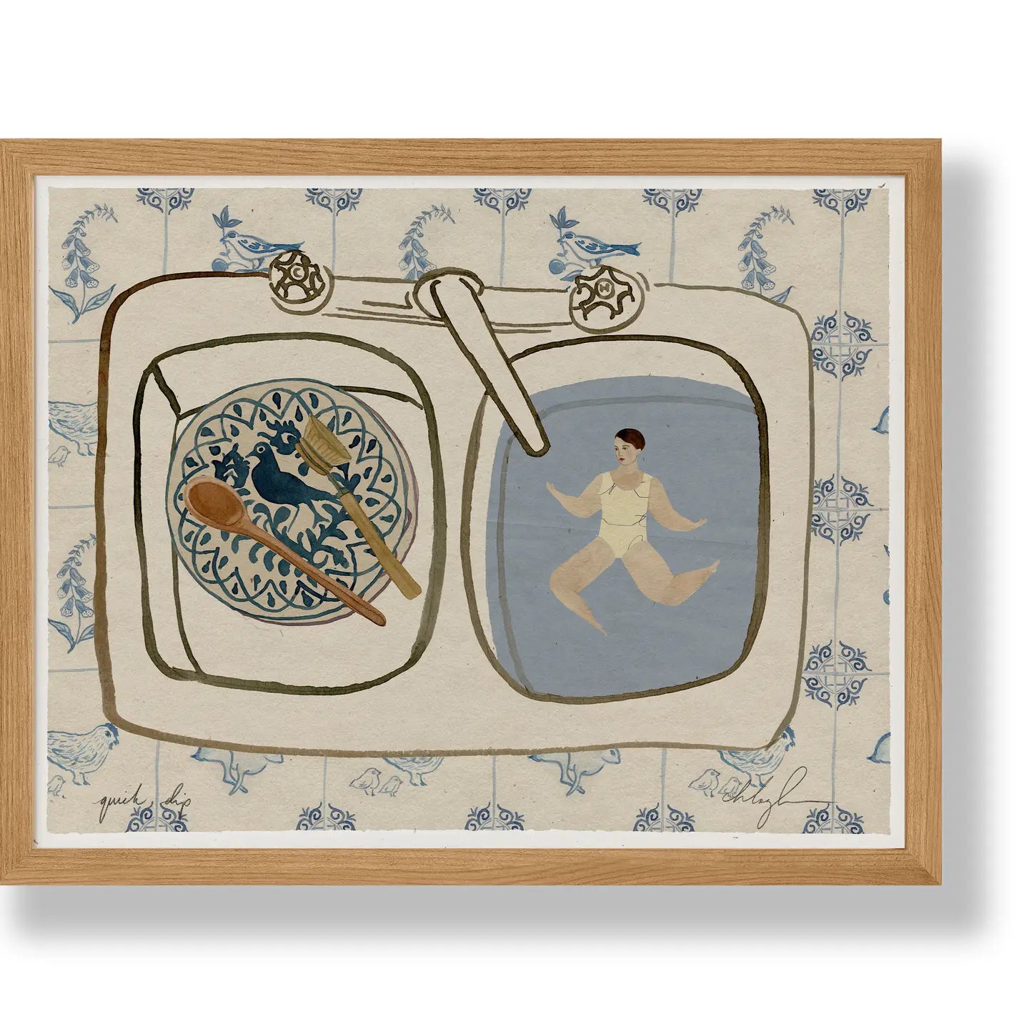 Quick Stretch Art Print