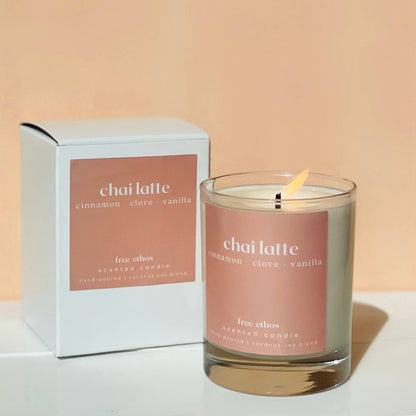 Chai Latte Coconut Soy Fall Autumn Candle