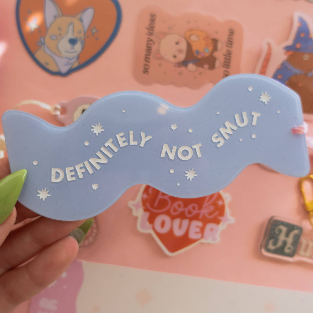 Definitely not smut bookmark 