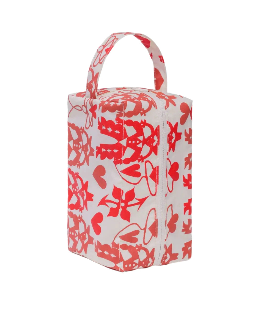 Baggu Dopp kit in Cowgirl print with zip top, made from recycled nylon—fun and functional gift 