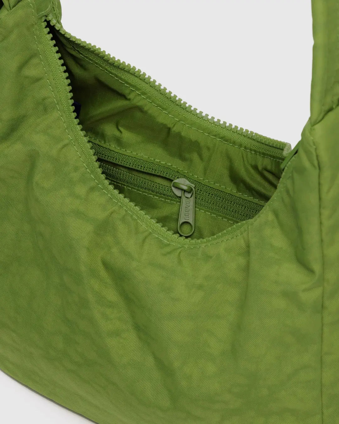 Mini Nylon Shoulder Bag Green Juice Baggu