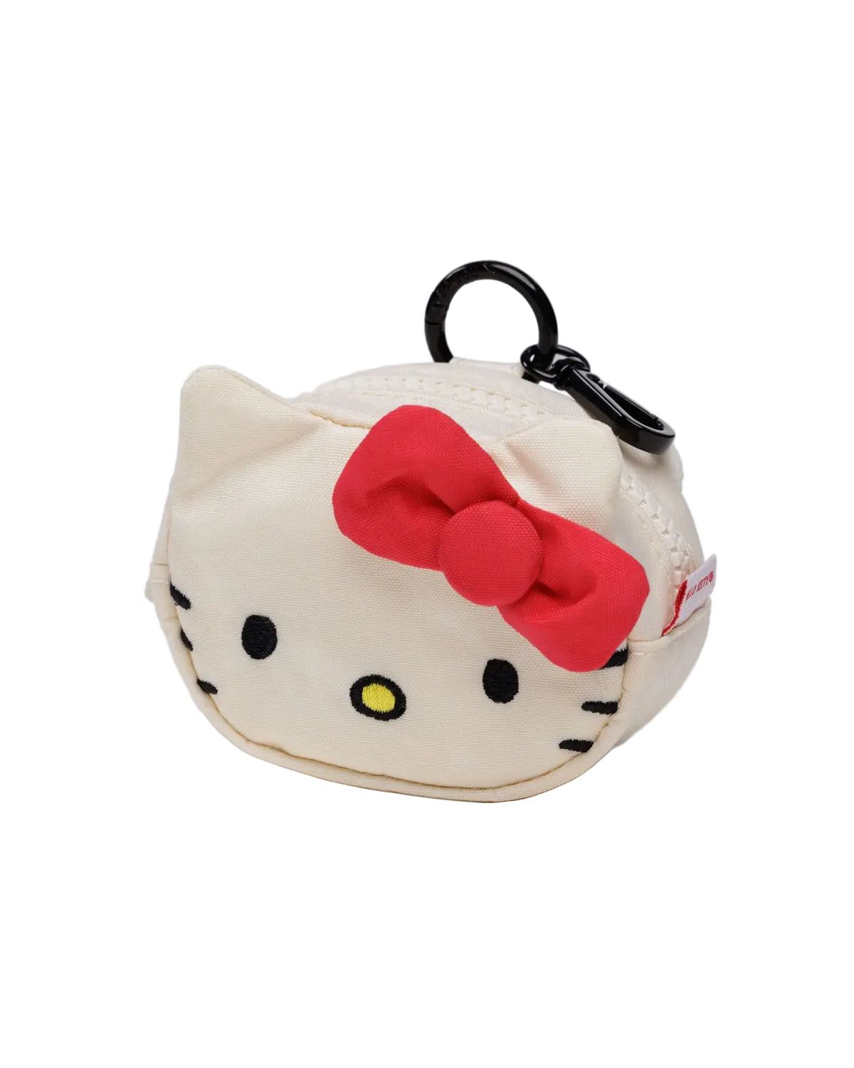 Hello Kitty White bag charm with keyring and clip
